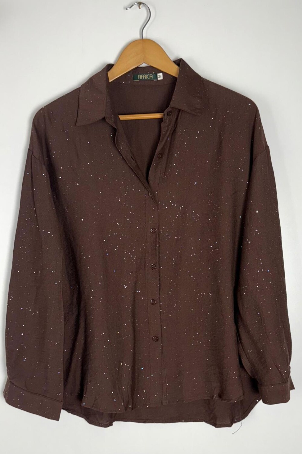 CAMISA VISCOSA JOLT CHOCO