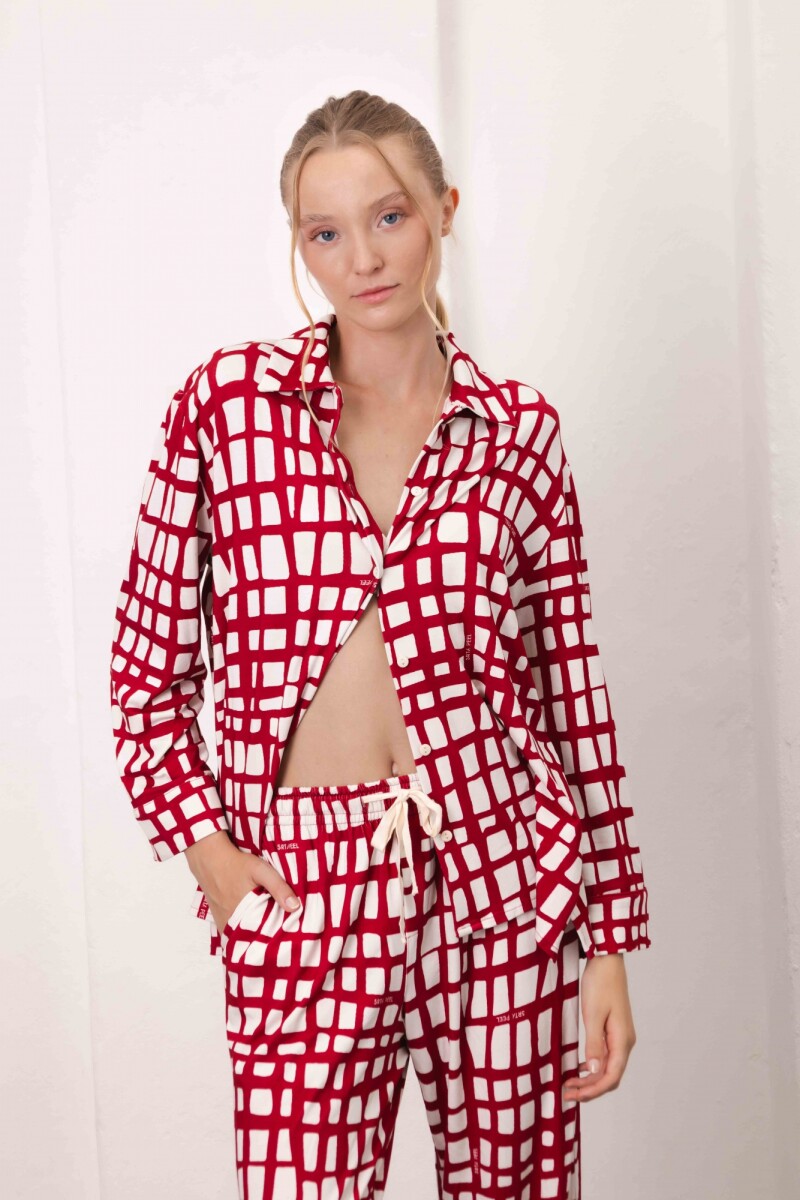 Comfy Set Marla [CP1] Rojo