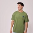 T-SHIRT RUSTY LASON VERDE