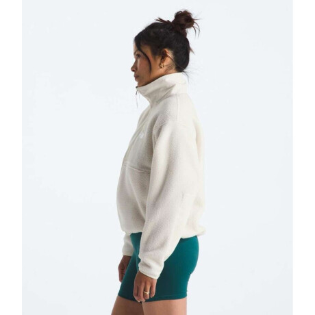 Campera Yumiori Off Peak Full-Zip White Dune