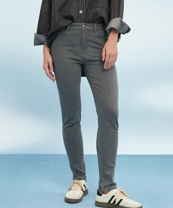 JEAN CADIZ SKINNY GRIS CLARO