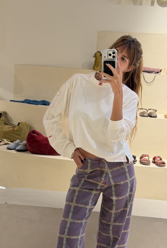 Remera NewPatch Blanco