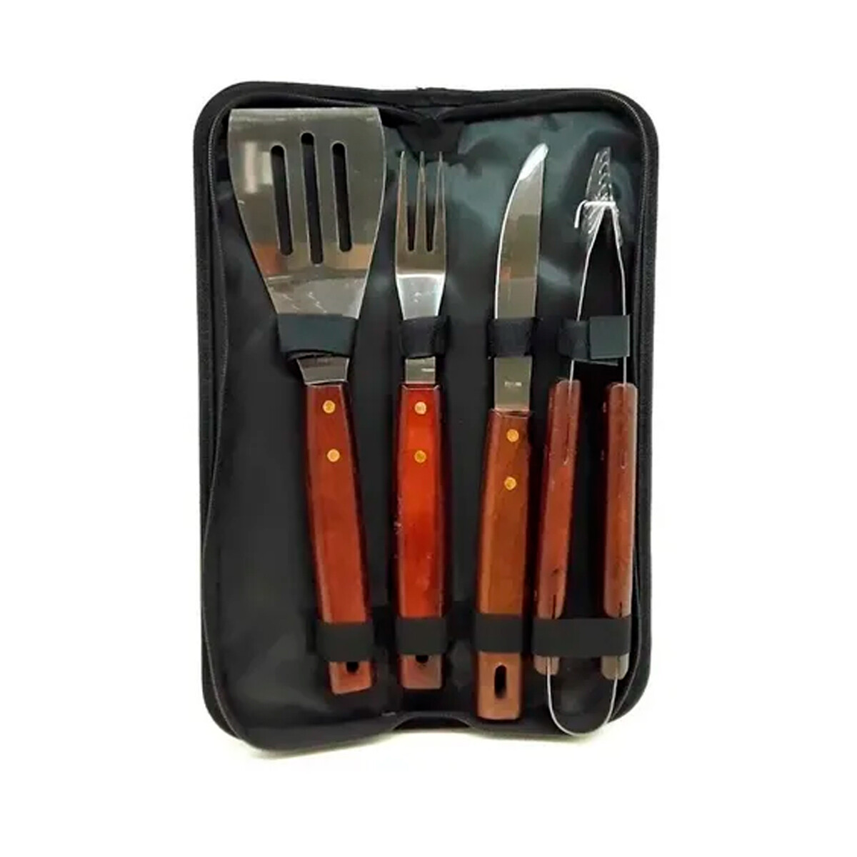 SET BARBACOA - Negro 