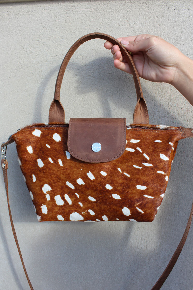 Cartera petit - Pelo bambi 