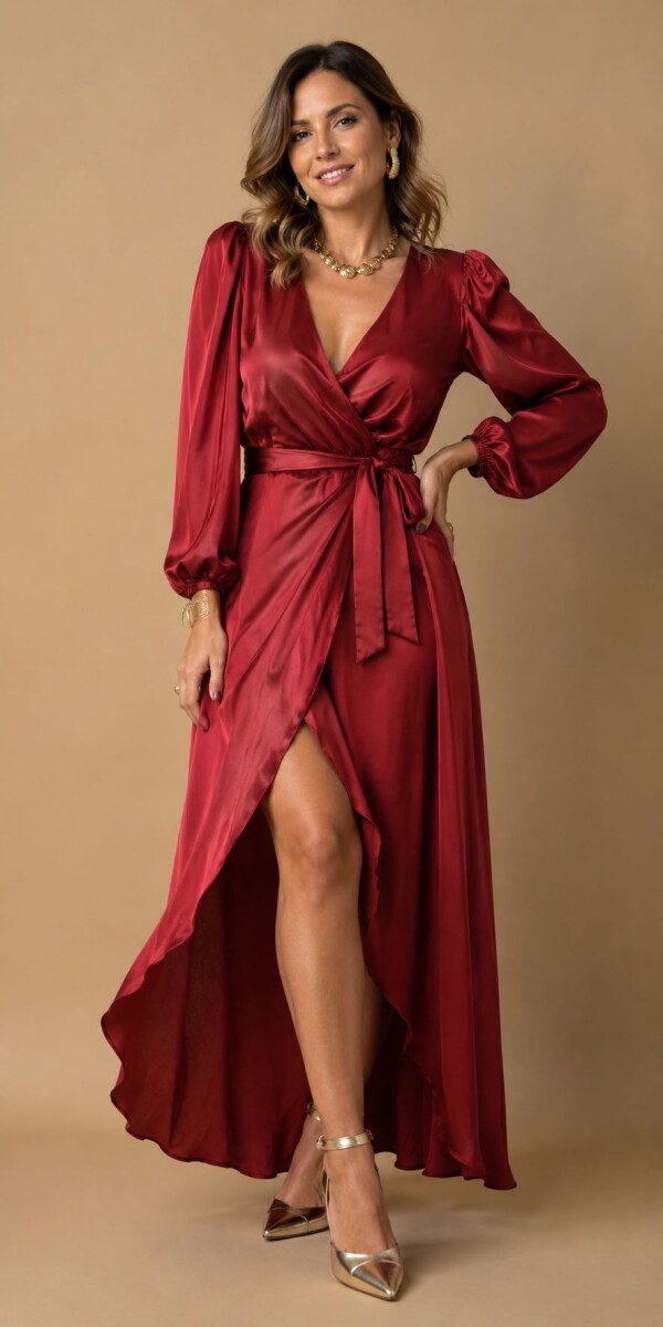 VESTIDO MAGI - Cereza 