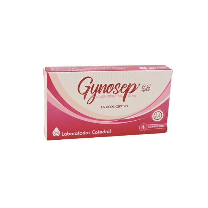 GYNOSEP 1,5 MG. CJ X 1 COMP. única