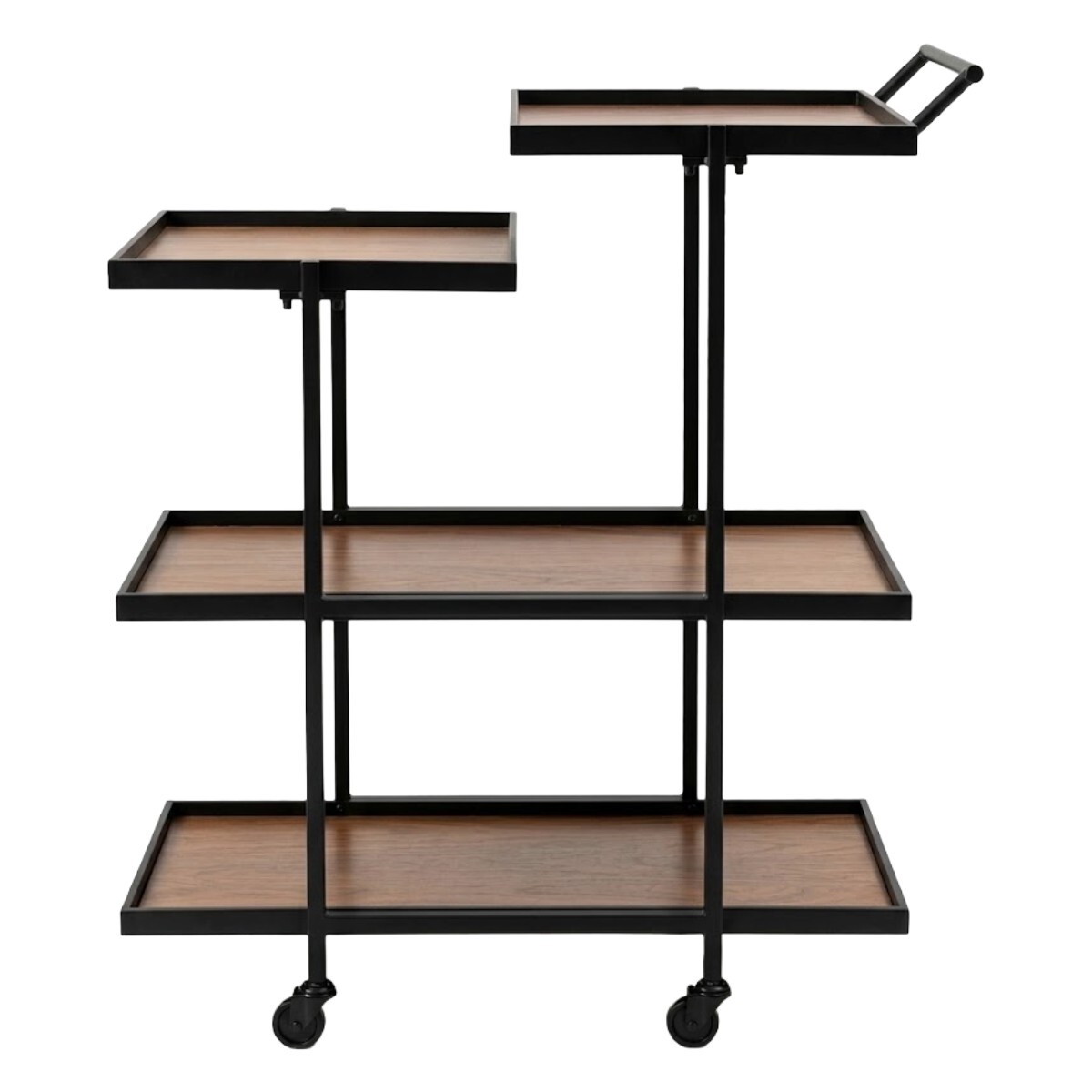CARRITO METAL/MADERA P/SERVIR 4 NIV 