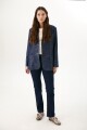 BLAZER JEAN LINO AZUL