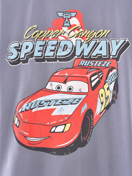 REMERA SPEED WAY GRIS CLARO (V)