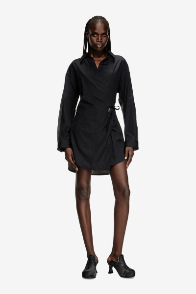 VESTIDO CAMISERO Negro