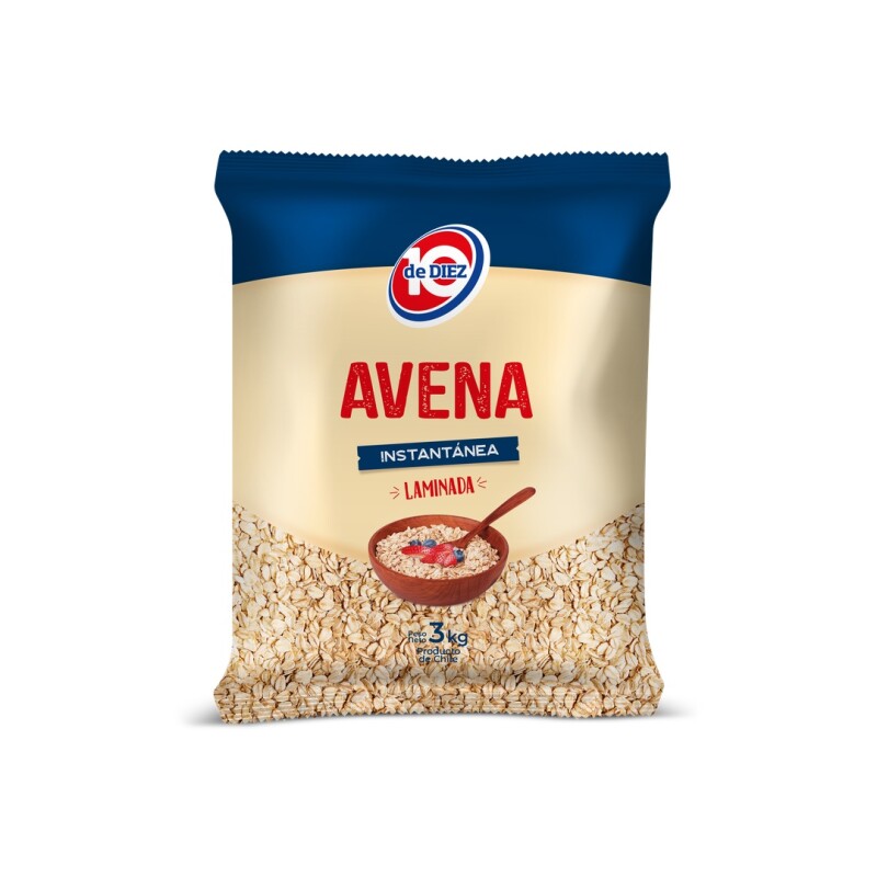 AVENA LAMINADA DE DIEZ 3KG Avena Laminada De Diez 3kg