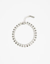 Pulseras Flexibles Metal Pulsera Flexible De Estrellas Metal - Plateado Rodio