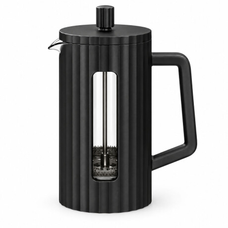 Cafetera Prensa Francesa 1000ml Vidrio Borosilicato Negro