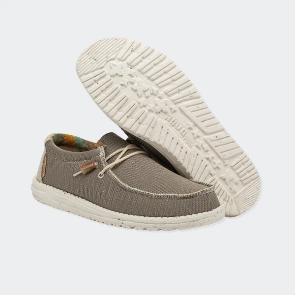 Zapatos Hey Dude Wally Eco Sox Slip-On Gris