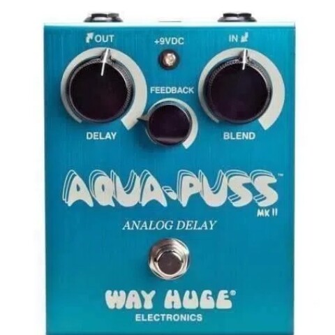 PEDAL DE EFECTO WAY HUGE AQUA PUSS Analog Delay PEDAL DE EFECTO WAY HUGE AQUA PUSS Analog Delay