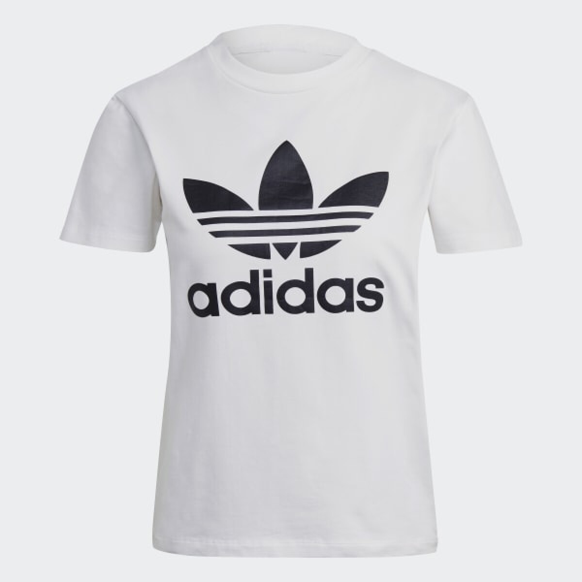 Remera Adidas Moda Dama Trefoil Tee White - S/C 