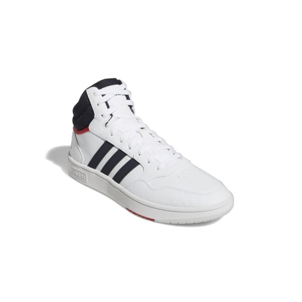 Championes Adidas Hoops 3.0 Mid Classic Blanco