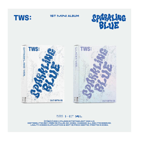 Tws / Tws 1st Mini Album 'sparkling Blue' (lucky Ver.) - Cd Tws / Tws 1st Mini Album 'sparkling Blue' (lucky Ver.) - Cd