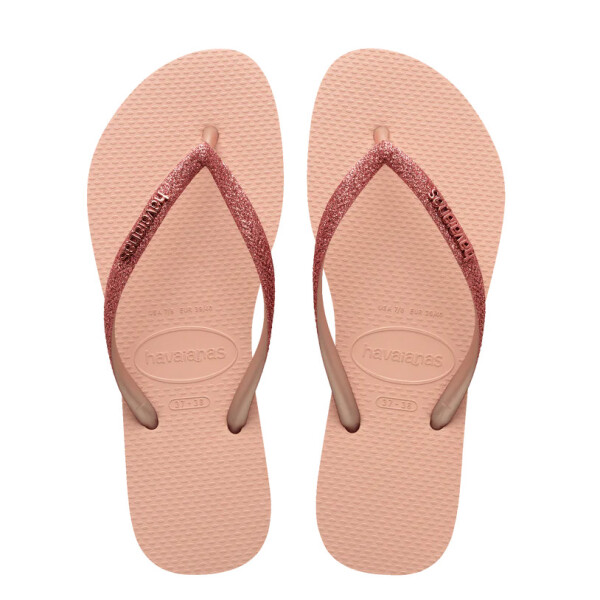 Sandalias de Mujer Havaianas Slim GLitter II Rosa