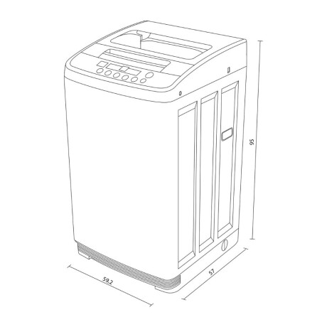 Lavarropas Whirlpool 10 KG WWI10 Lavarropas Whirlpool 10 KG WWI10