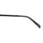 Lentes De Sol De Acero Inoxidable Cuadrado Reebok Ónix/Ónix