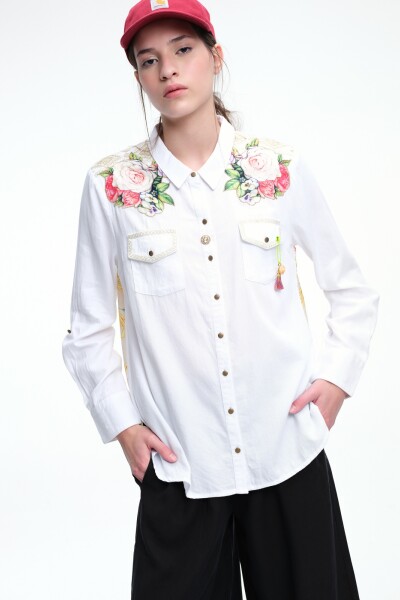 CAMISA MARCELLA Blanco