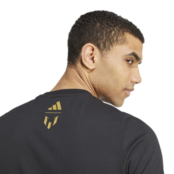 Remera Adidas Messi Negro