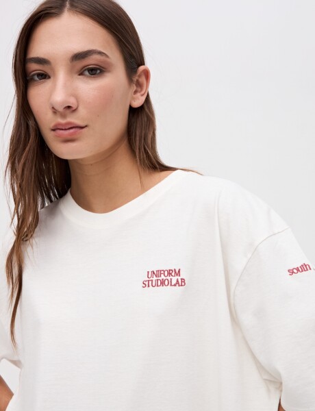 Remera Arusha Off white