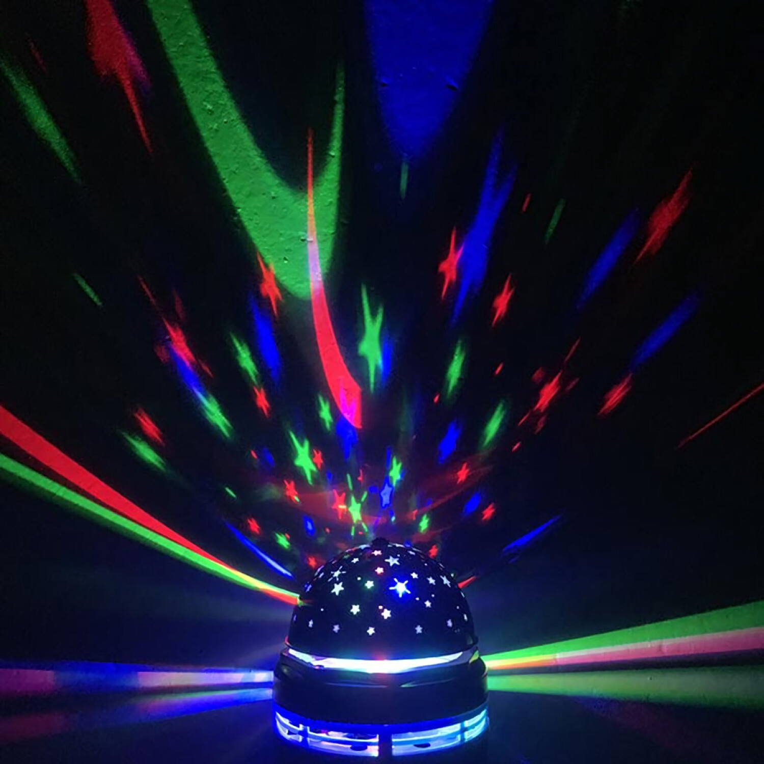 Lampara Led Giratoria Rgb Disco Luces De Colores Fiesta Ax ® — Atrix