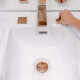 GRIFERIA DE LAVATORIO BIMANDO NIQUEL/CROMO FV BRONCE-ROSE GOLD