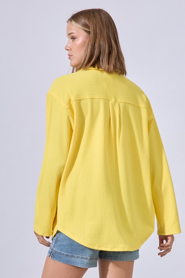 Sobrecamisa Relieve AMARILLO