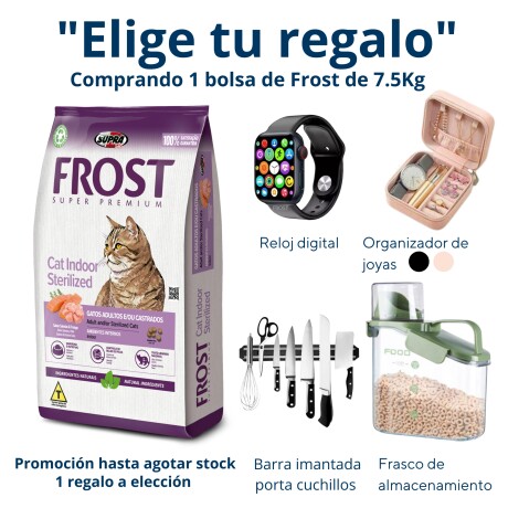 FROST CAT INDOOR 7.5 +1KG Frost Cat Indoor 7.5 +1kg