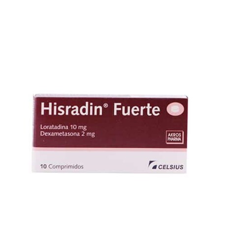 Hisradin Fuerte 10 comprimidos Hisradin Fuerte 10 comprimidos