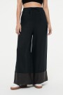 PANTALON ANCHO Negro