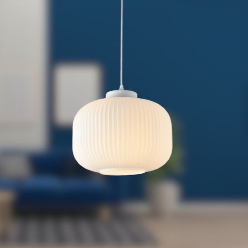 ARTEFACTO COLGANTE DECORATIVO PIRCE MEDIUM Luminaria Colgante Pirce Medium Blanca