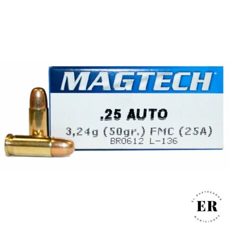 BALA MAGTECH CAL 25 AUTO (6.35) BALA MAGTECH CAL 25 AUTO (6.35)