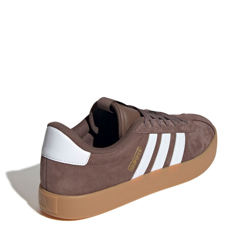 Championes de Hombre Adidas Court Vl 3.0 Marrón - Blanco