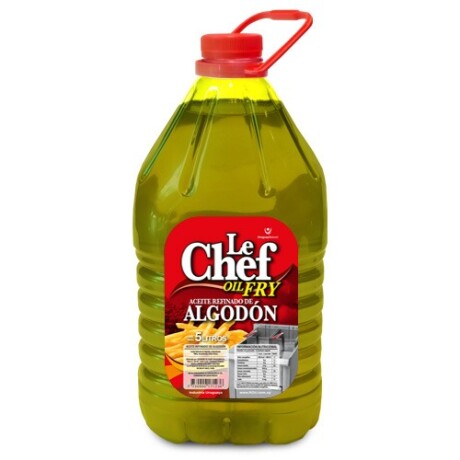 Aceite de algodón Le Chef 5 l Aceite de algodón Le Chef 5 l