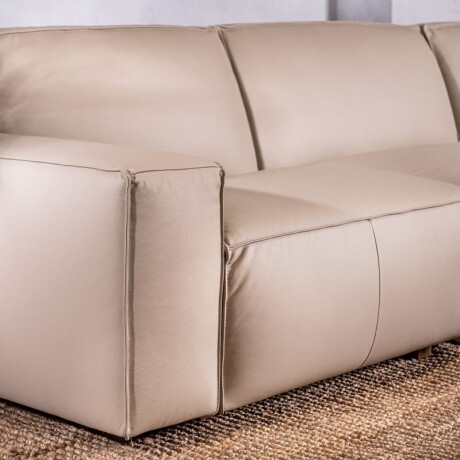 Sillón Modulado Cuero Orvalho Duna U