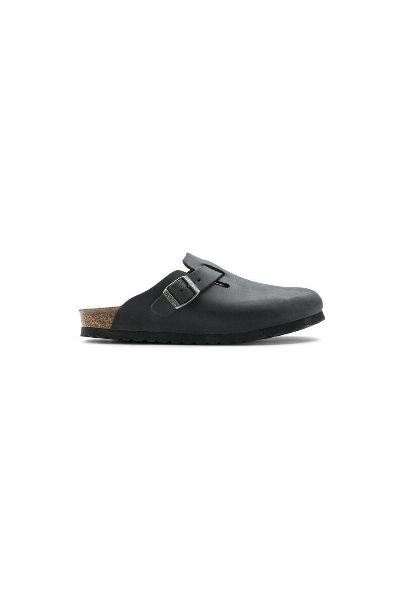 Boston Oiled Leather - Regular Black