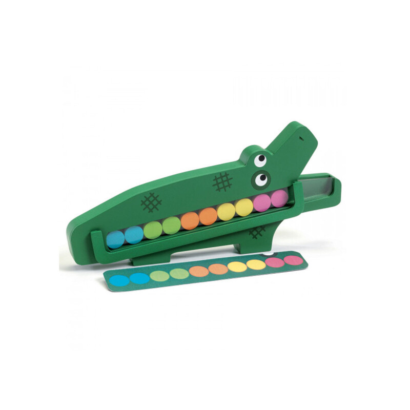 Juego educativo de madera Crococroc Djeco Juego educativo de madera Crococroc Djeco