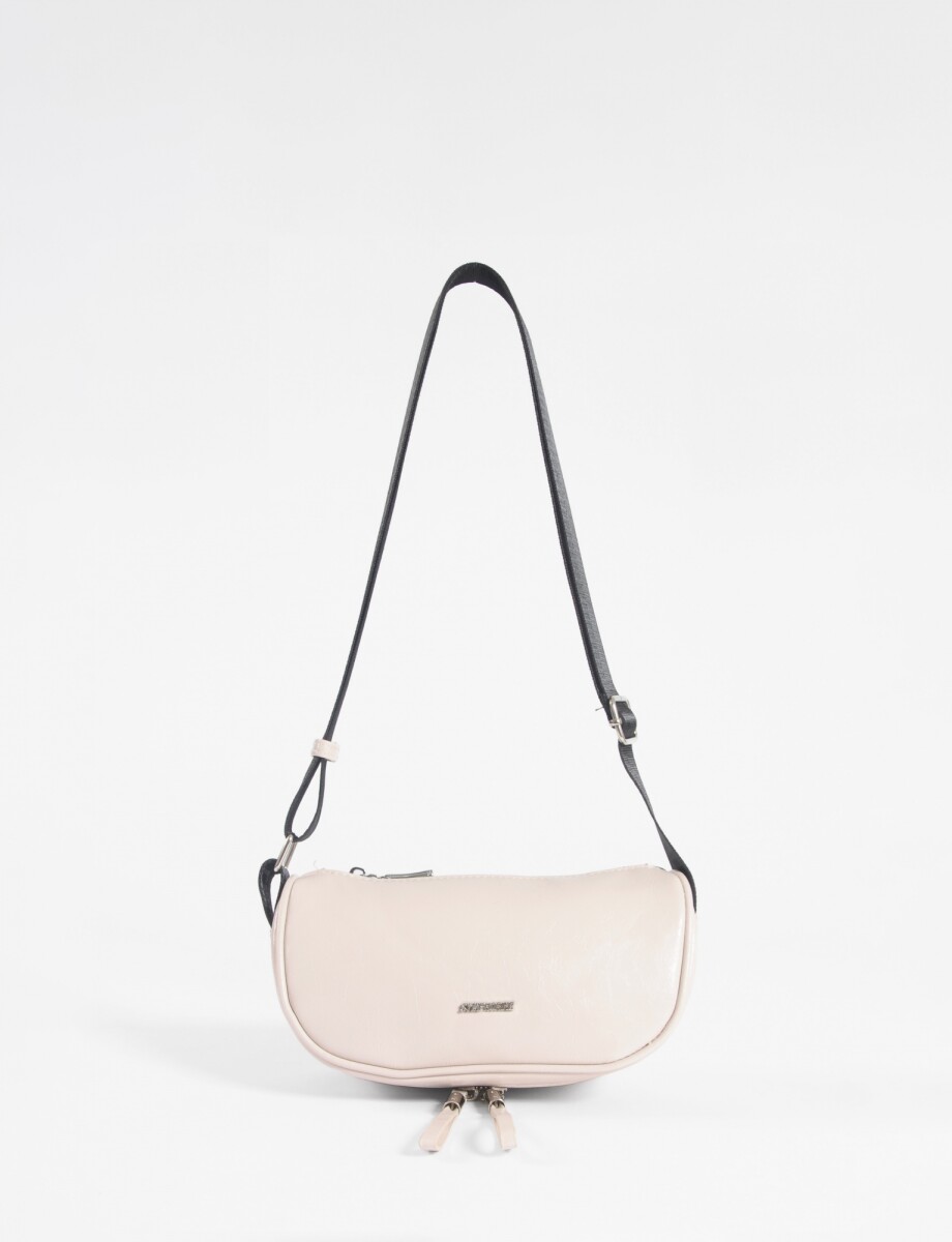 Riñonera doble cierre - beige 