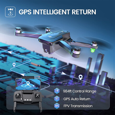 Drone Holy Stone HS175d Gps 4K 500M 23min Vuelo Drone Holy Stone HS175d Gps 4K 500M 23min Vuelo