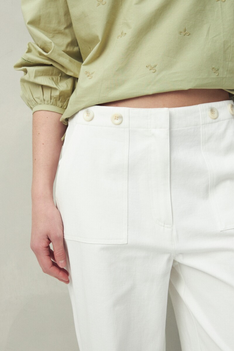 PANTALÓN CITRUS Blanco