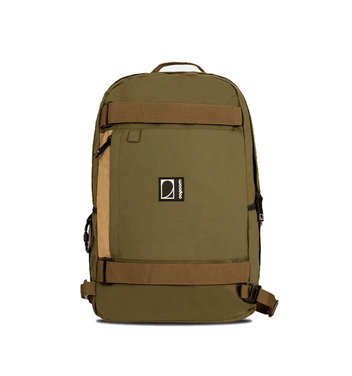 Mochila Kona Martha - Collab Woodoo I Verde 
