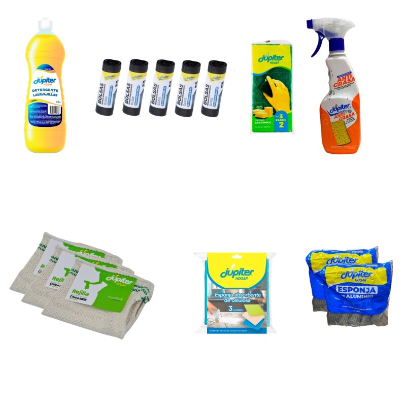 Set limpieza de cocina S/C