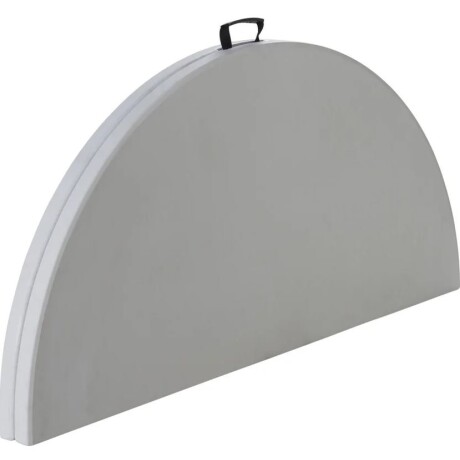 Mesa de exterior plegable blanca tipo maleta Mesa de exterior plegable blanca tipo maleta