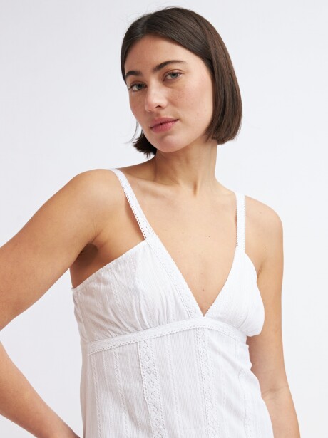 VESTIDO SERENA BLANCO