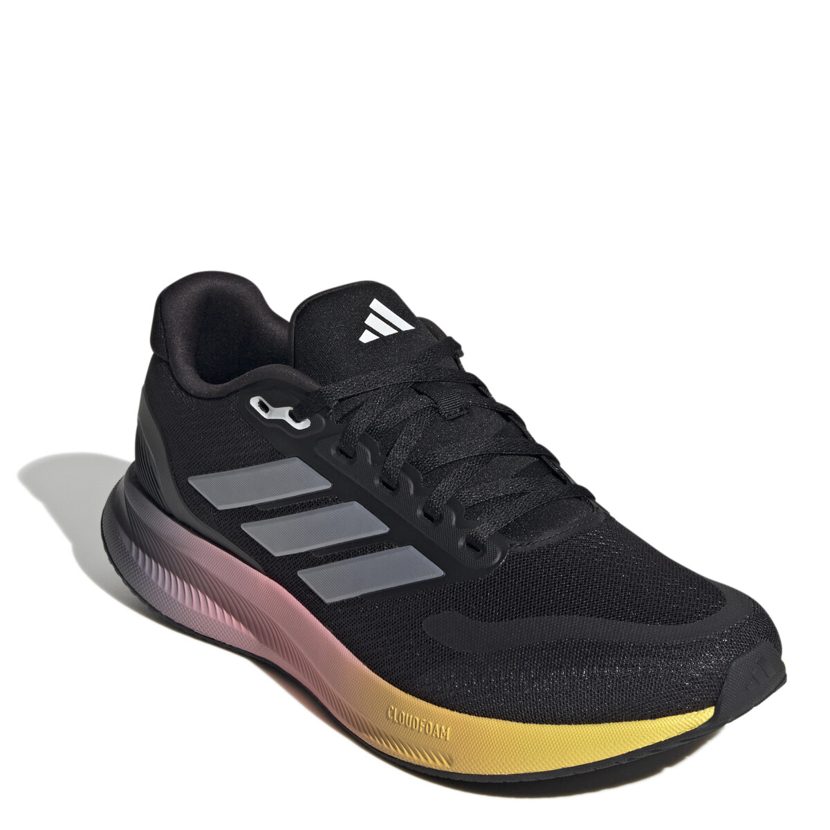 Championes de Hombre Adidas Run Falcon 5 - Negro - Plateado 