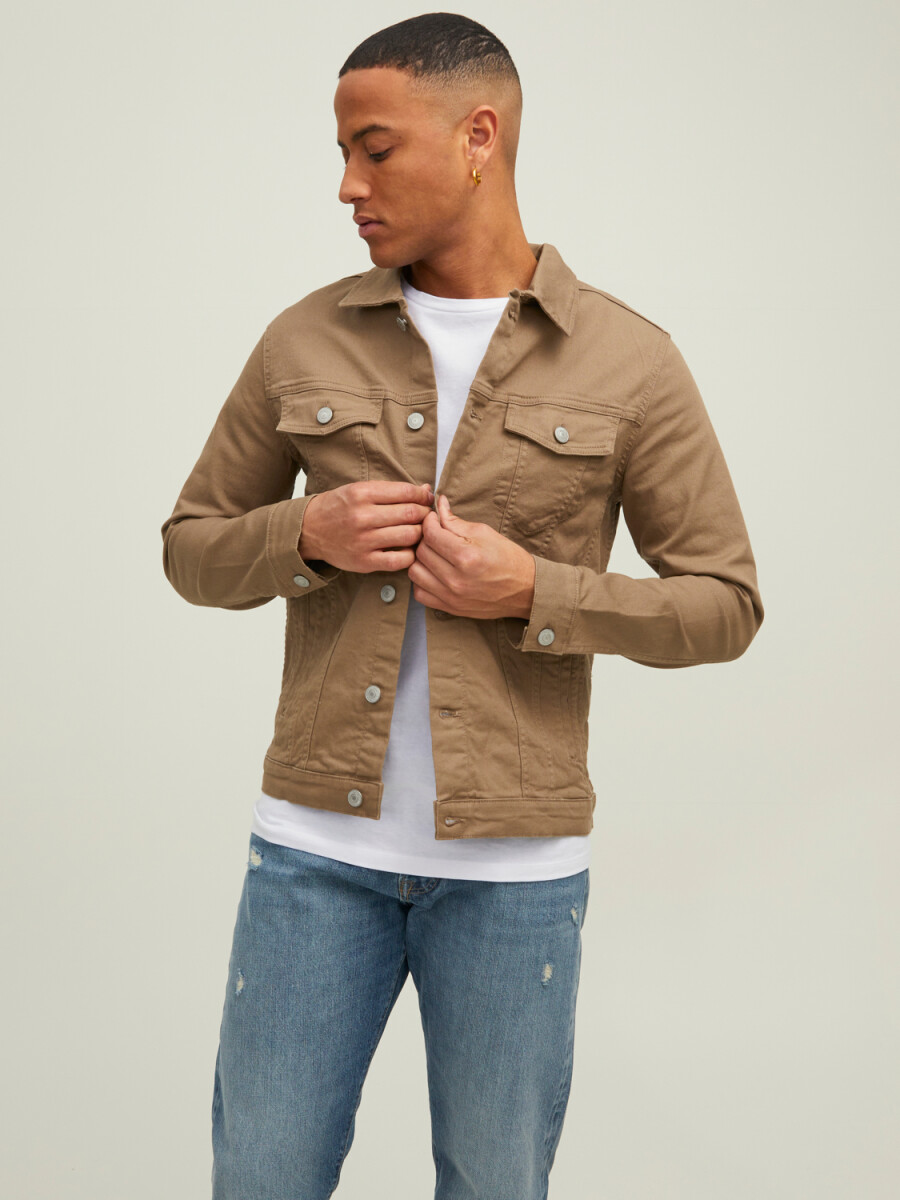 DENIM JACKET ALVIN - Sepia Tint 